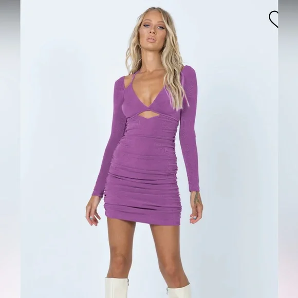 purple dress fast shipping Jluxlabel Women's Midnight Romance Maxi Dress